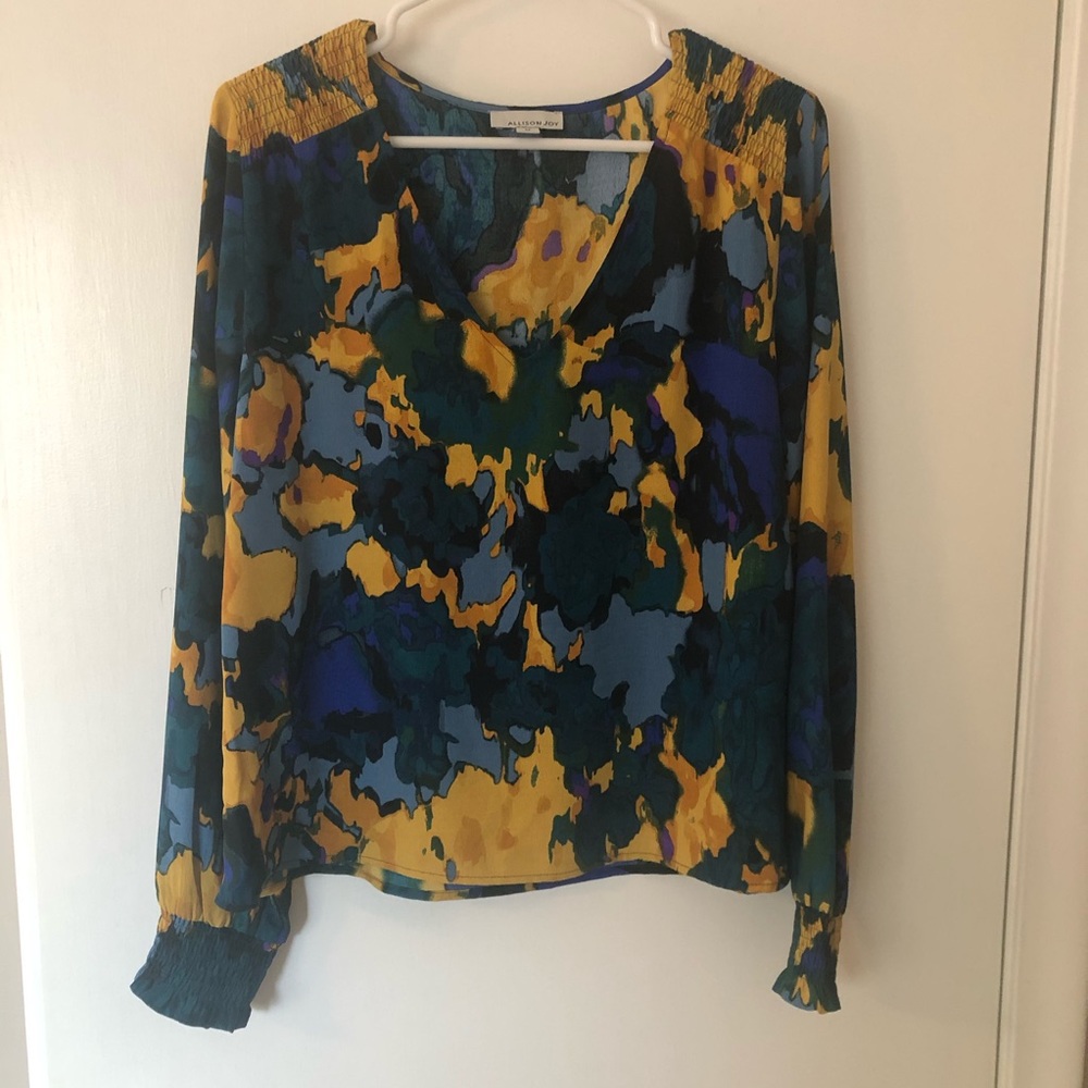 Multi-colored Allison Joy Blouse - Evereve